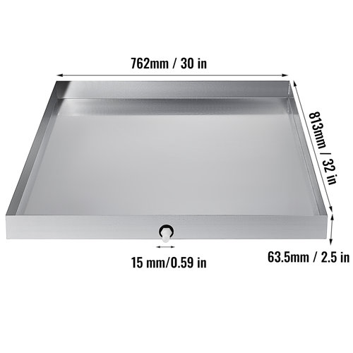 VEVOR Universal Washing Machine/Dryer Drip Pan Wayfair